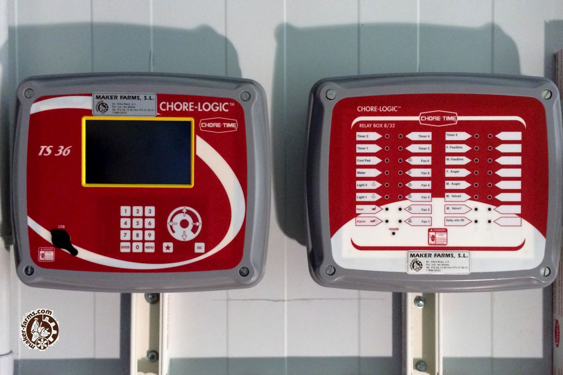 Productos - MAKER FARMS - CHORE - LOGIC TS-36